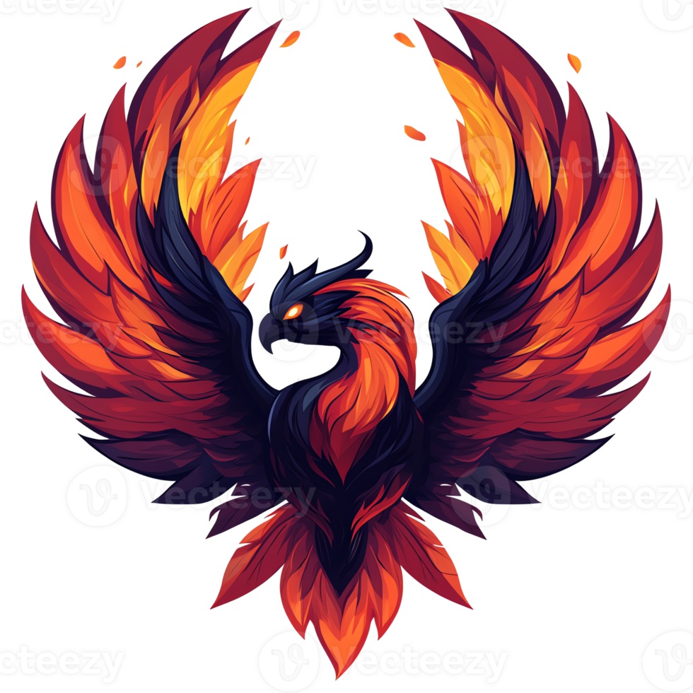 phoenix bird illustration, phoenix png