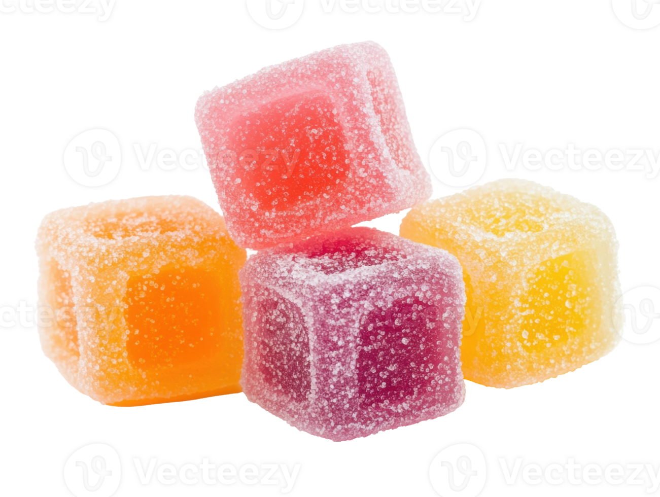 Colorful gummy candies ideal for sweet treats and celebrations png