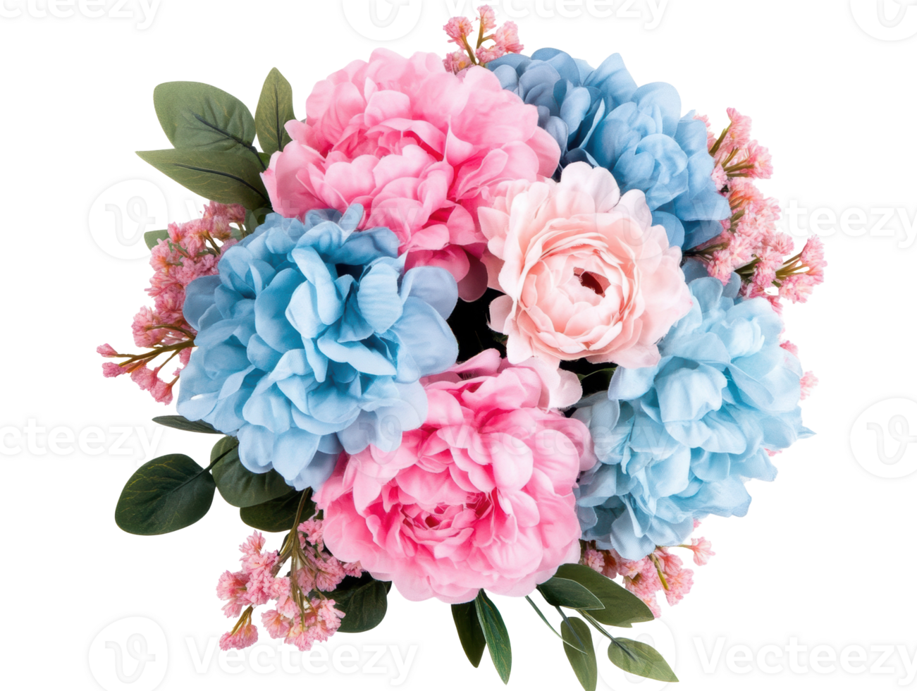 Colorful floral arrangement for stylish home decor and celebrations png