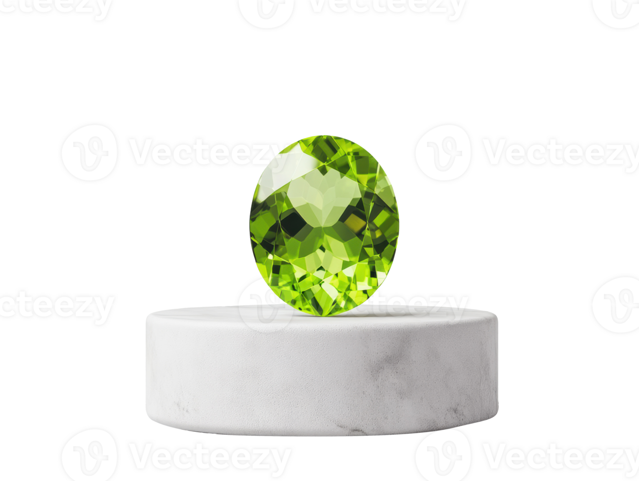 Elegant green gemstone displaying luxury and sophistication png
