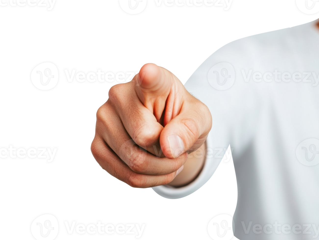 Hand pointing with intent for emphasis in communication png