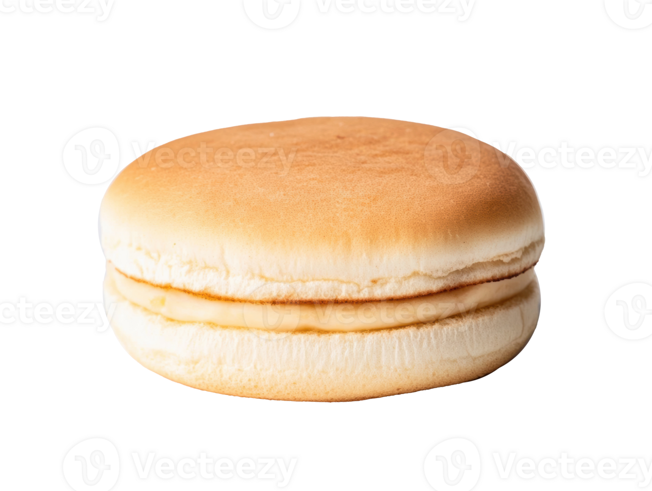 Soft and fluffy dessert bun for sweet treats and snacks png