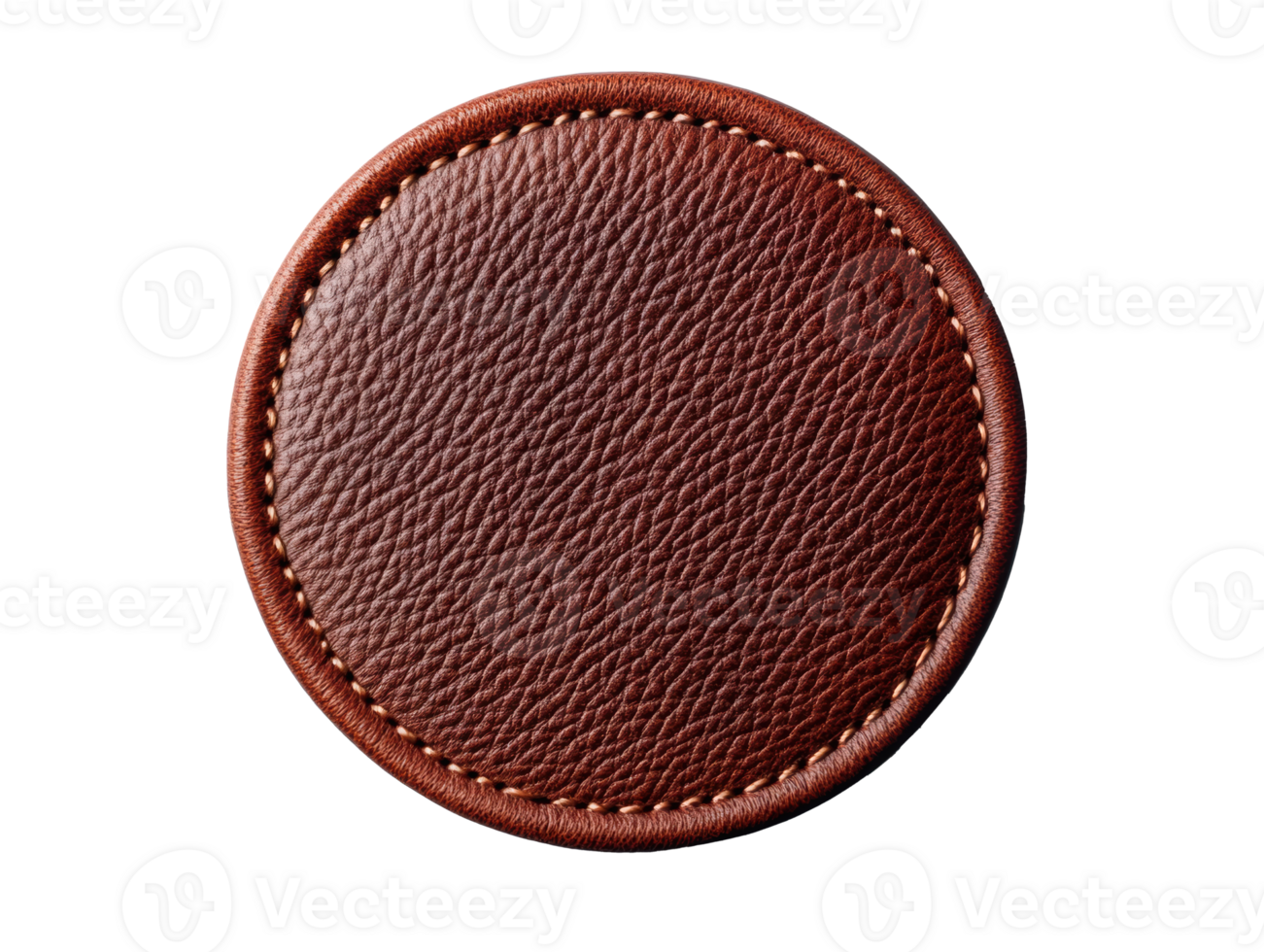 Leather coaster design for home decor and dining setting png