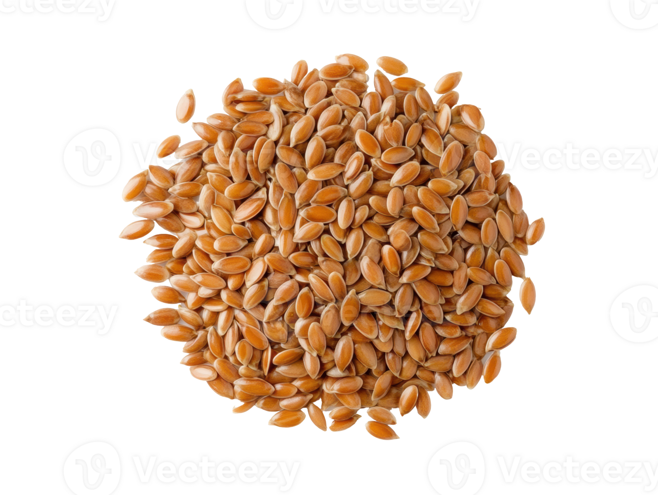 Flaxseed pile perfect for healthy cooking and baking use png