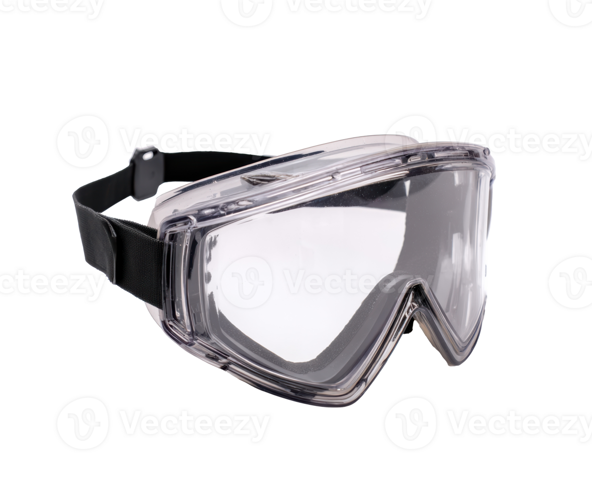 Protective goggles for safety in various activities and environments png
