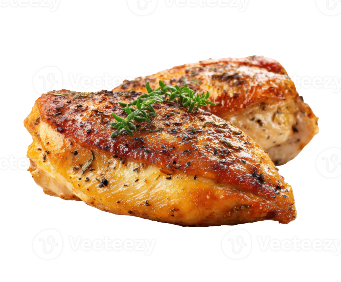 Herbed grilled chicken breast for healthy meals png