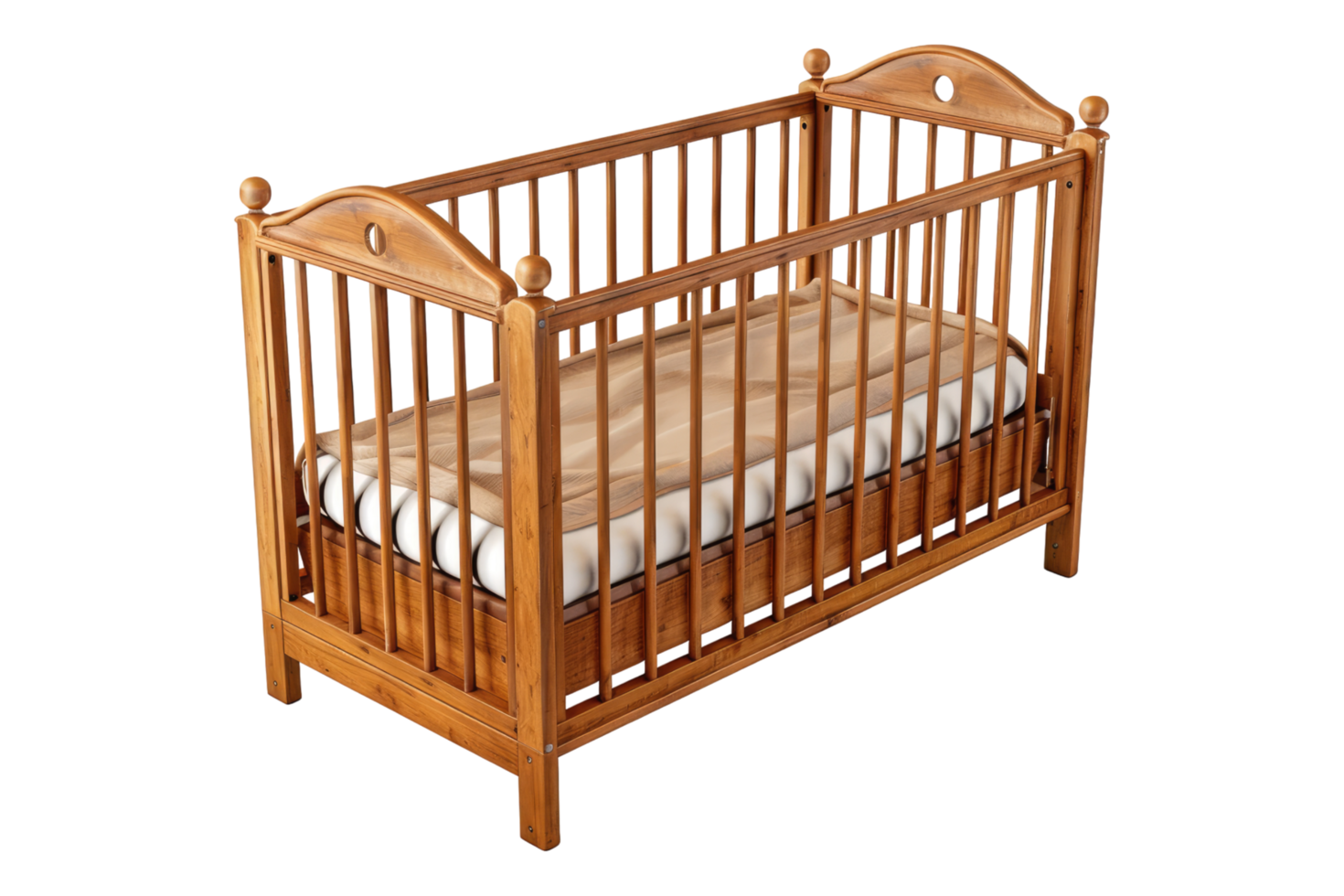 Crib isolated on transparent background png