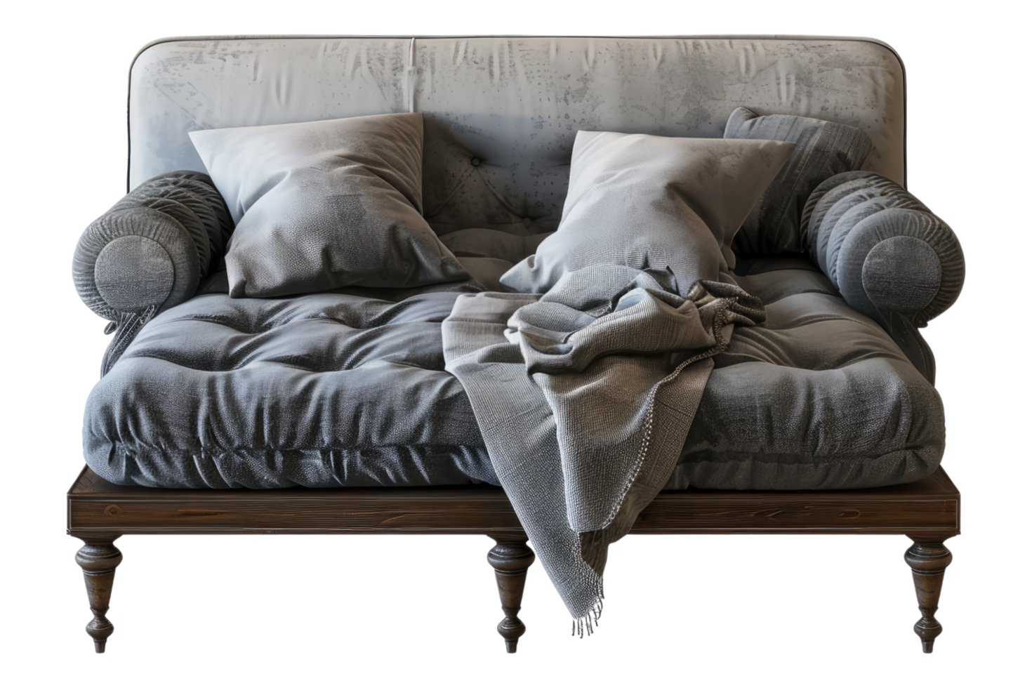 Daybed isolated on transparent background png