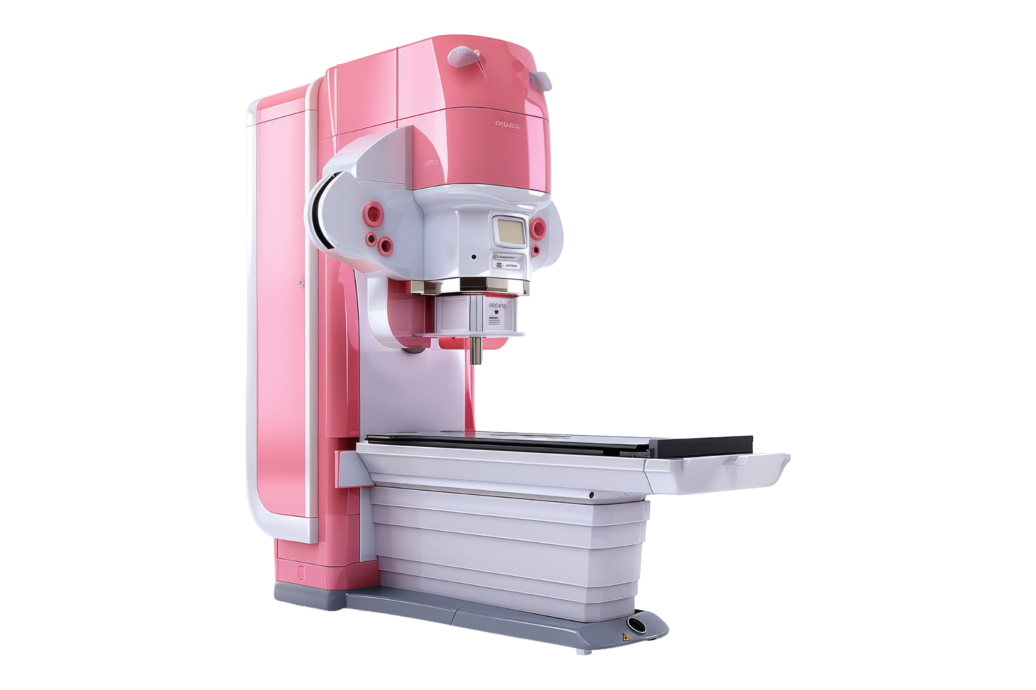 Digital mammography system isolated on transparent background png