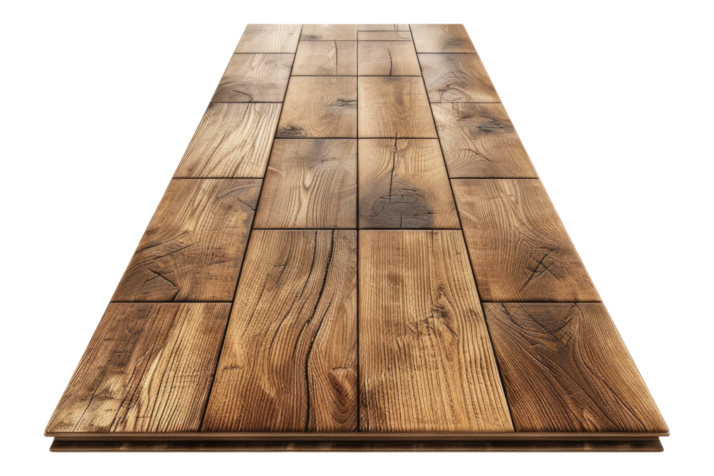 A long wooden table with a black background png