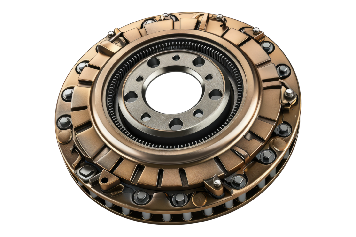 Car clutch isolated on transparent background png