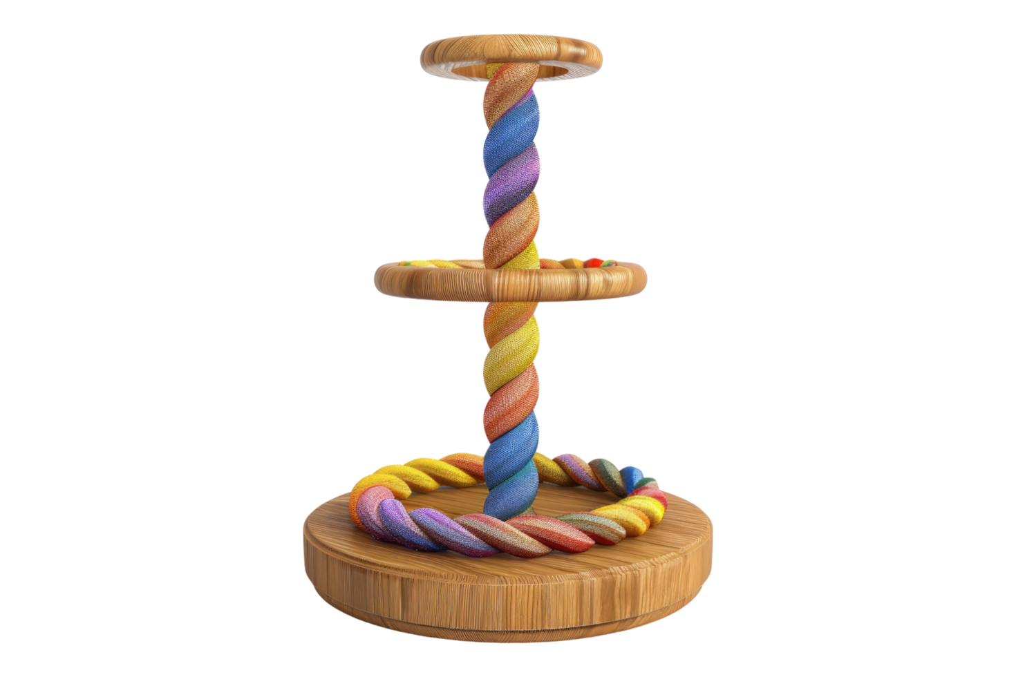 Carnival ring toss isolated on transparent background png