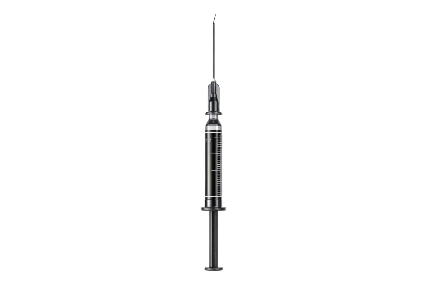 Carpool syringe for anesthesia in dentist isolated on transparent background png