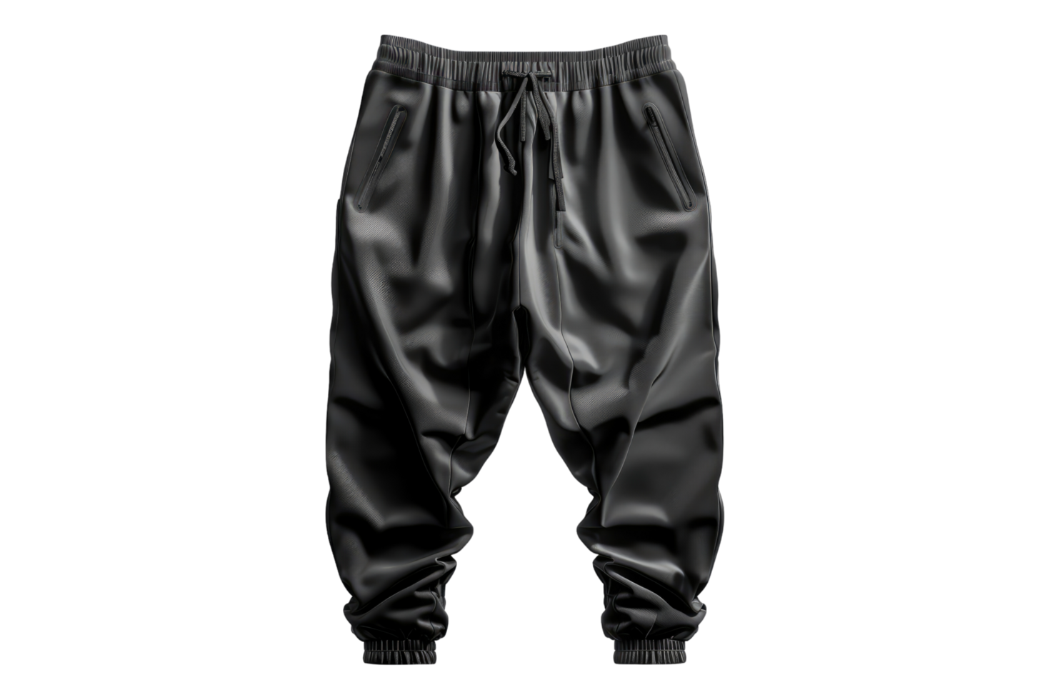 Charcoal pants isolated on transparent background png