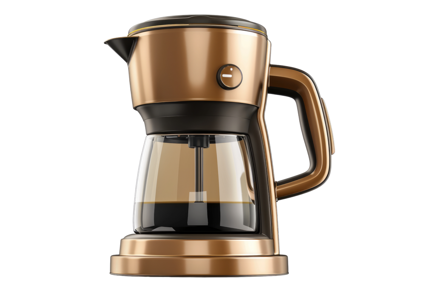 Coffee maker isolated on transparent background png