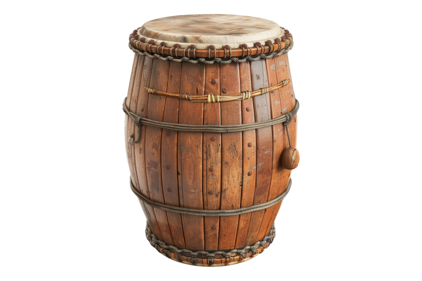 Conga drum isolated on transparent background png