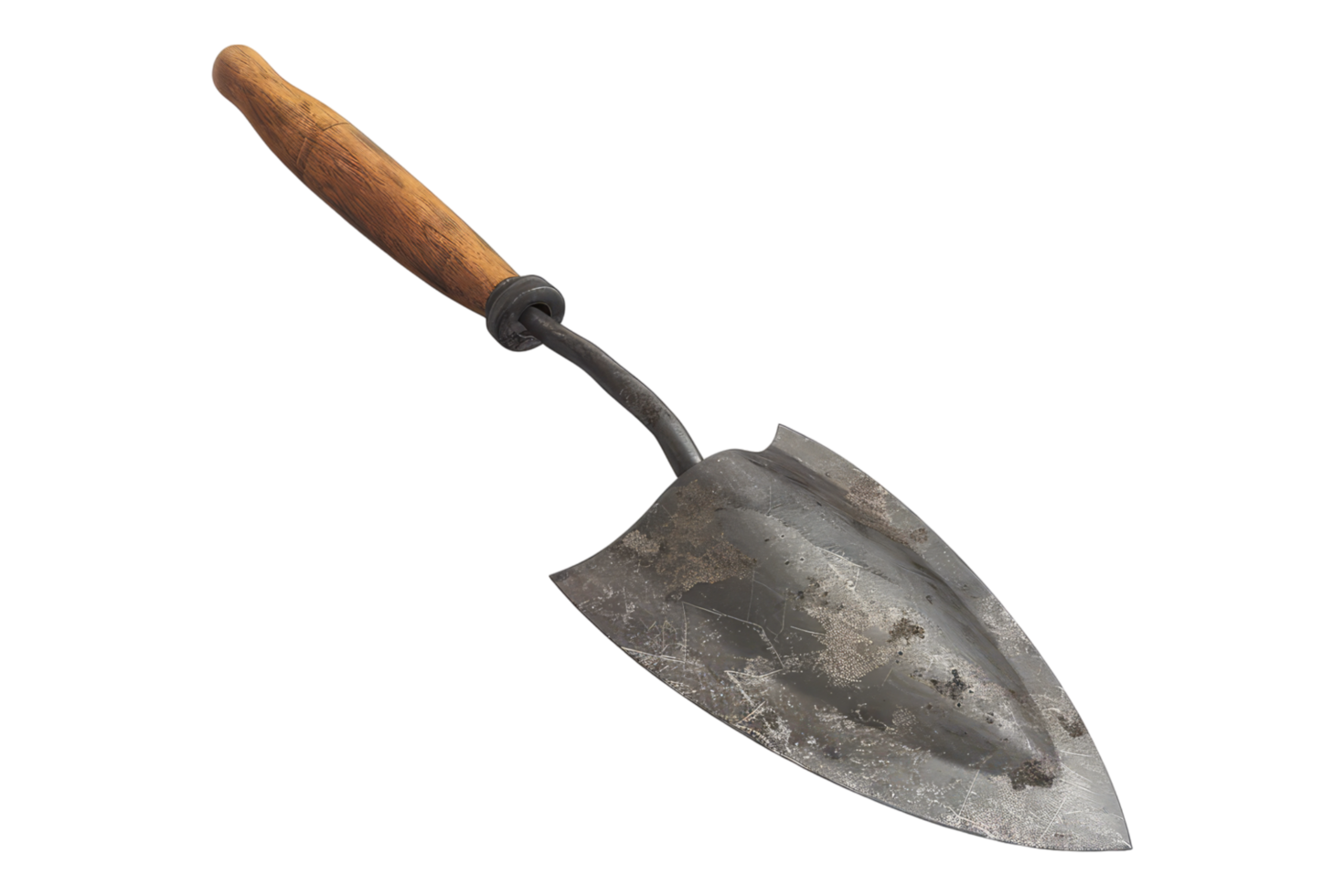 Hand trowel isolated on transparent background png