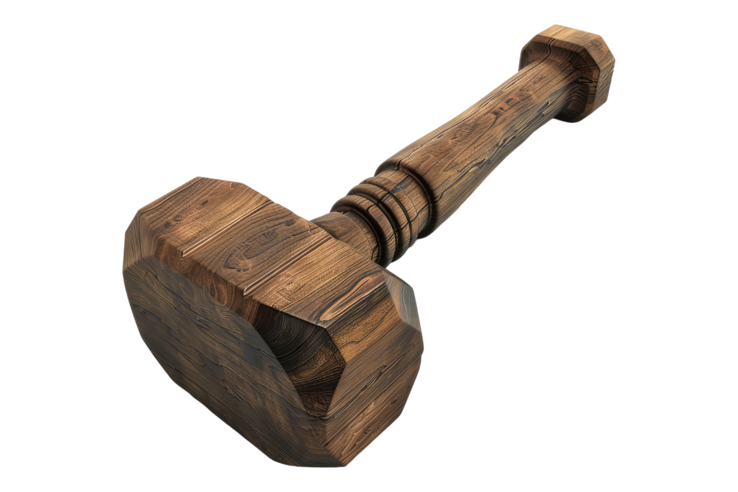 Impact mallet isolated on transparent background png