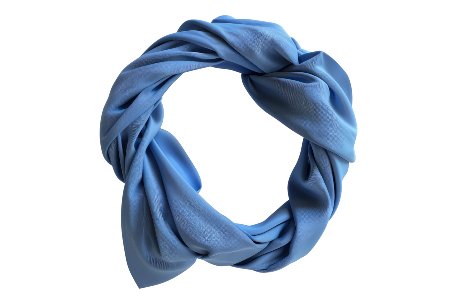 Knotted headband isolated on transparent background png