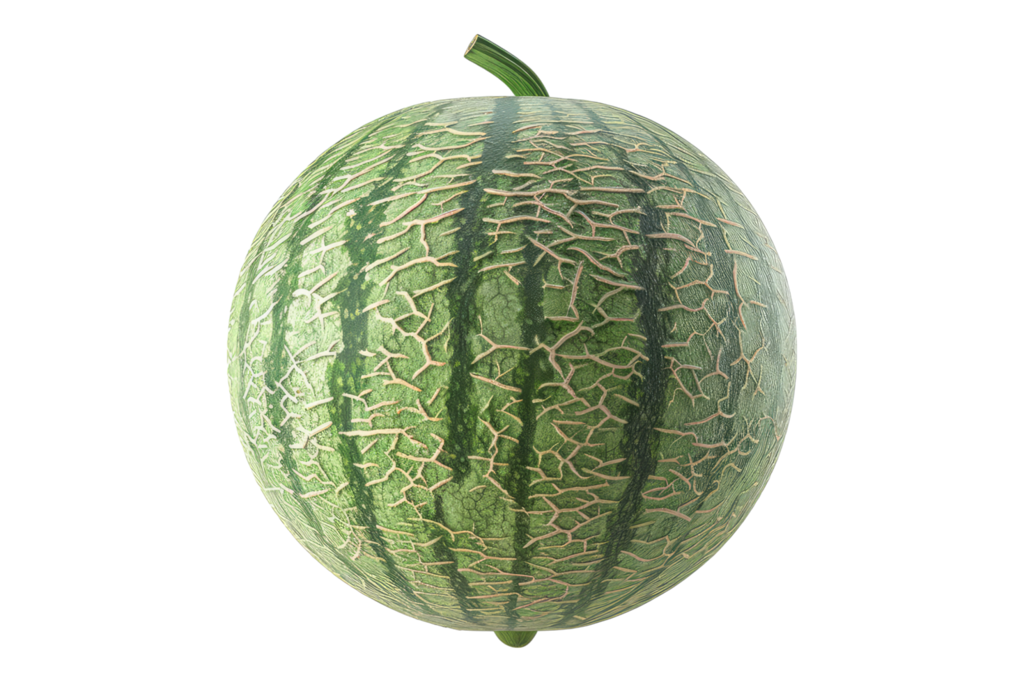 Melon isolated on transparent background png