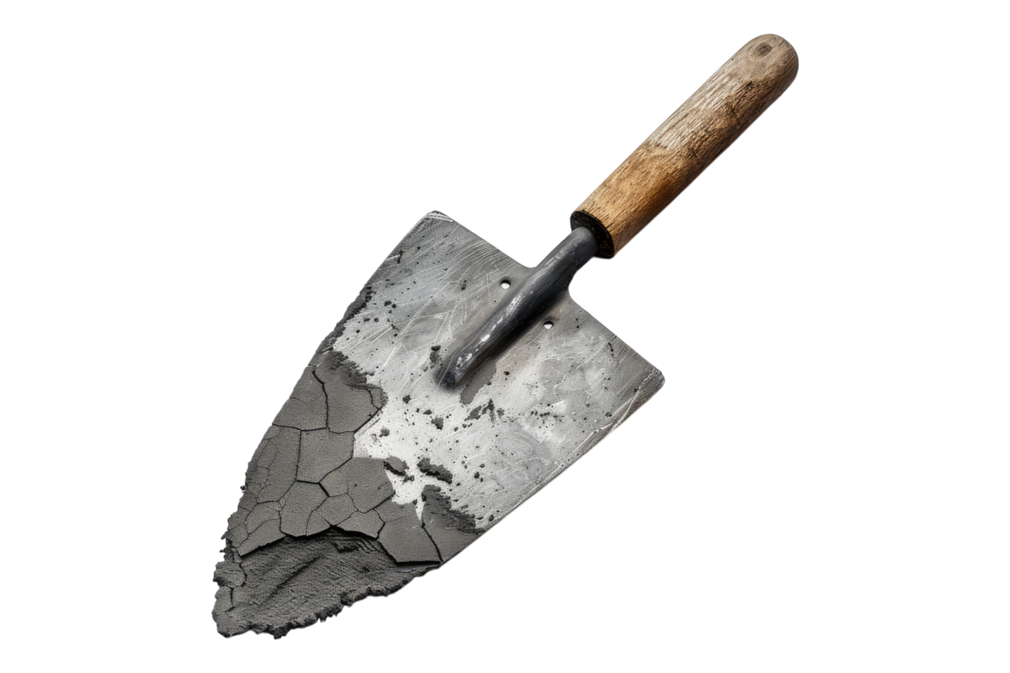 Notched trowel isolated on transparent background png