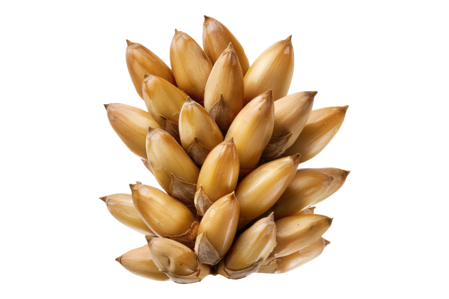 Pine nut culinary isolated on transparent background png
