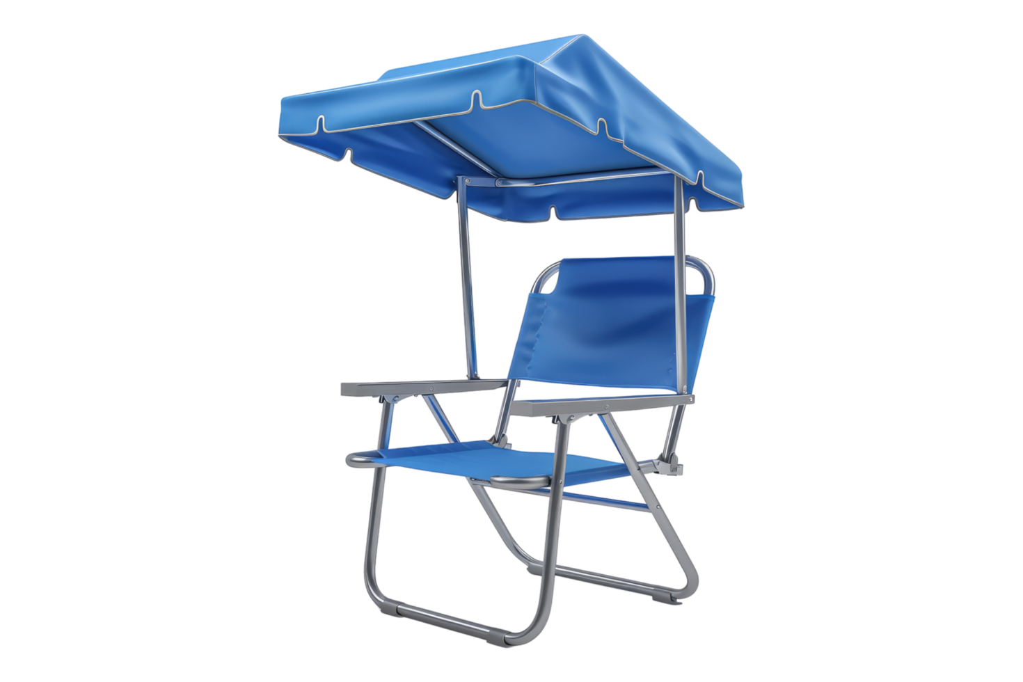 Beach chair canopy replacement isolated on transparent back ground png