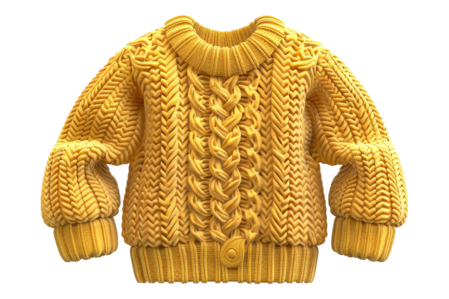 Cute baby sweater isolated on transparent background png