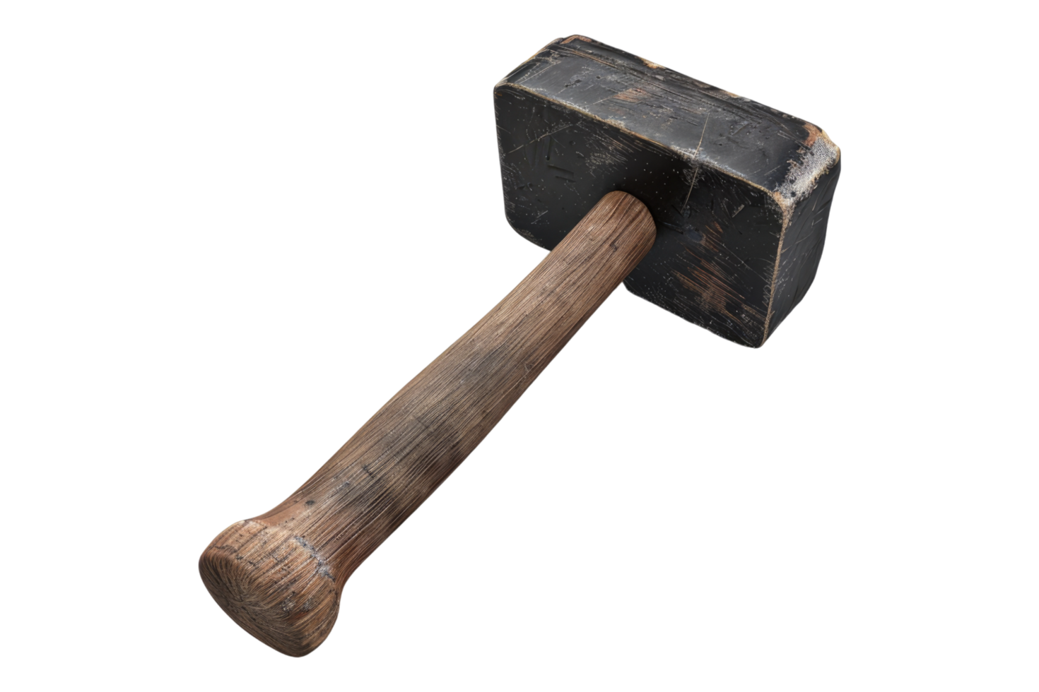 Rubber mallet isolated on transparent background png