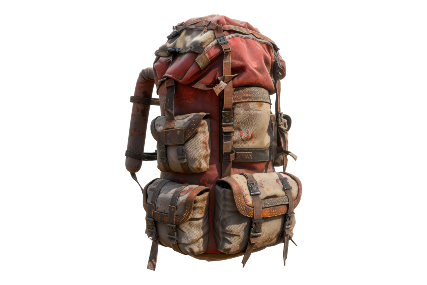 Backpack isolated on transparent back ground png
