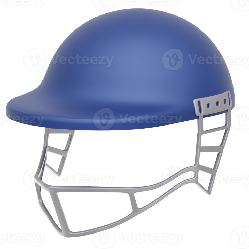 Cricket Helmet 3D Illustration png