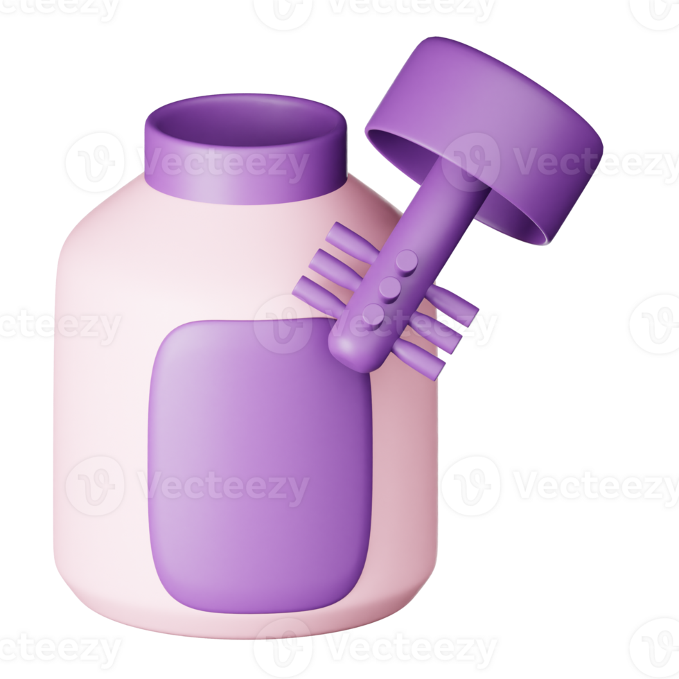 Eye Mascara 3D Illustration png