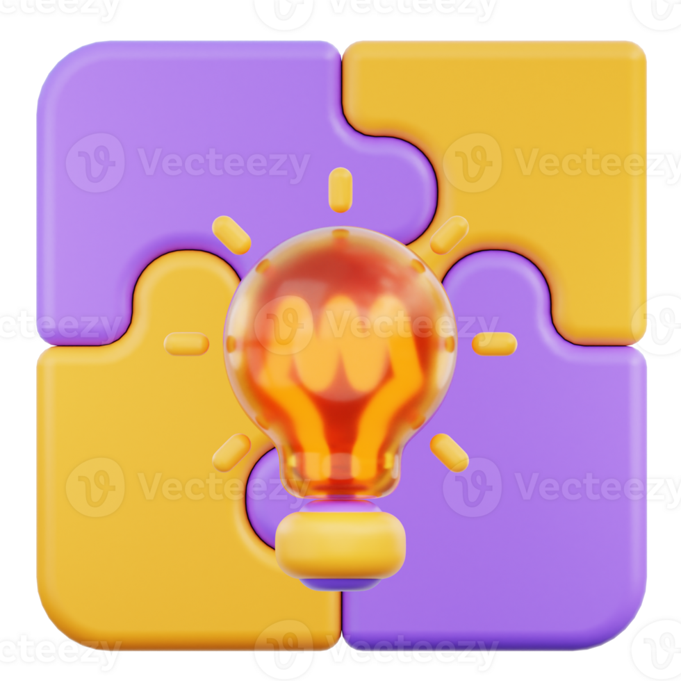 Mind Mapping 3D Illustration png