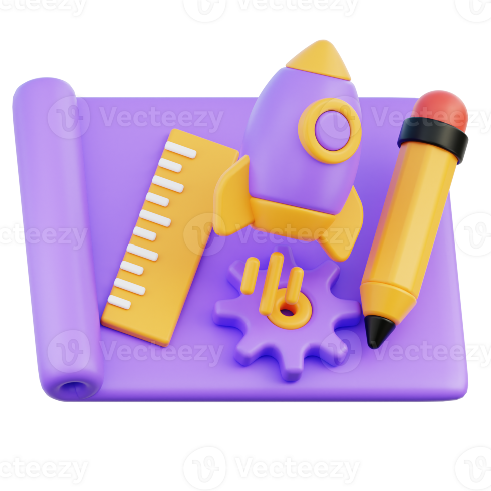 Creative Design 3D Illustration png
