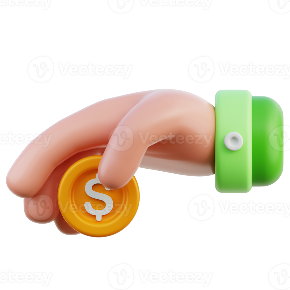 Donation 3D Illustration png