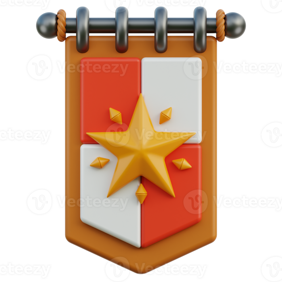 House Banner 3D Illustration png