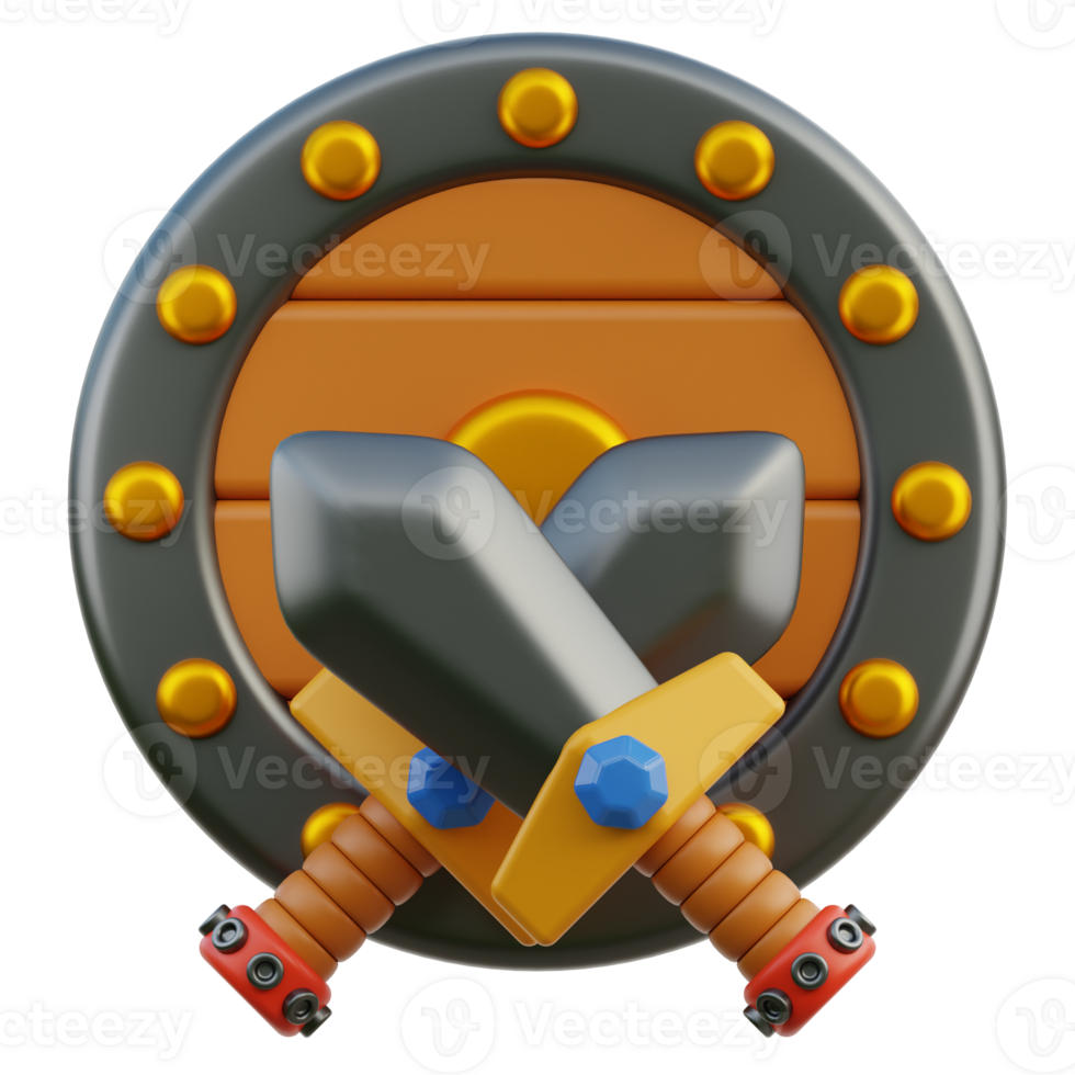 Shield 3D Illustration png