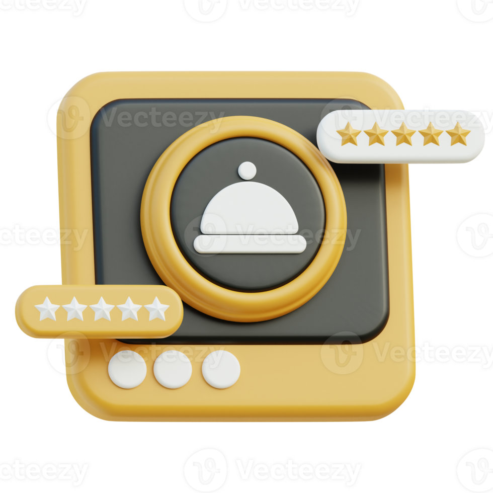 Food Rating 3D Illustration 67051068 PNG