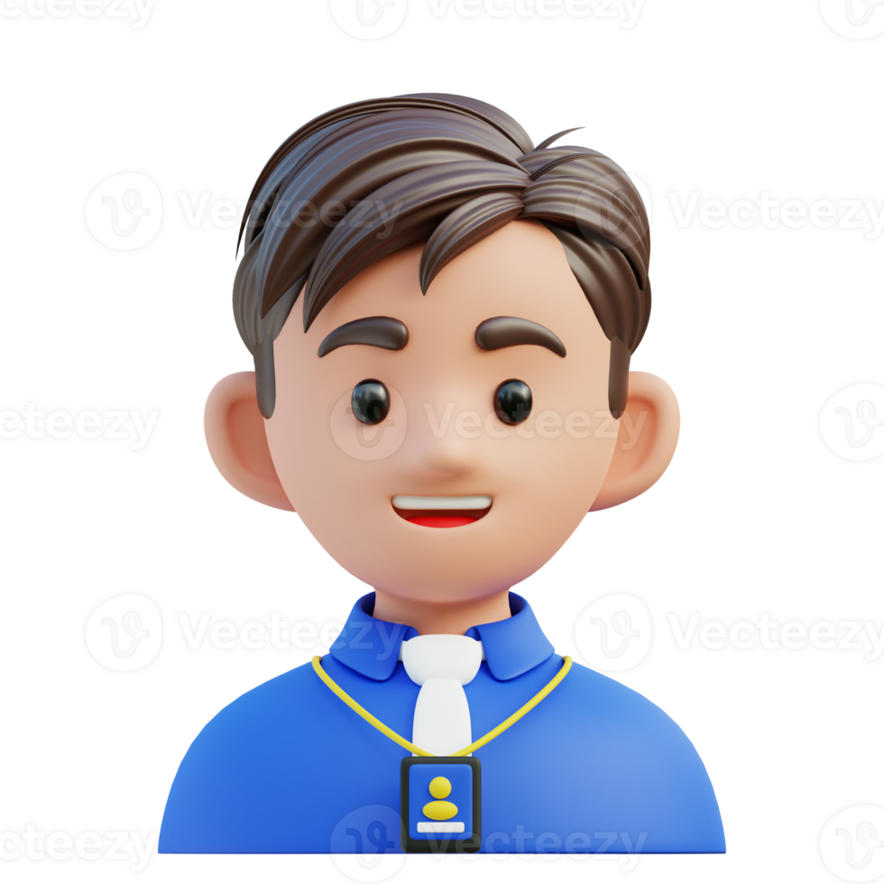 Employee 3D Illustration png