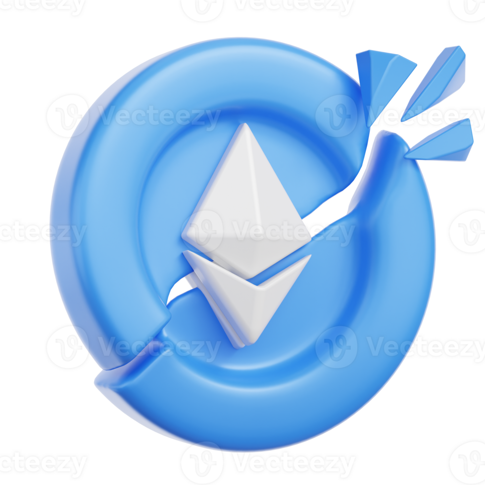 Halving 3D Illustration png