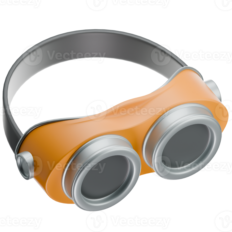 Welding Goggles 3D Illustration png