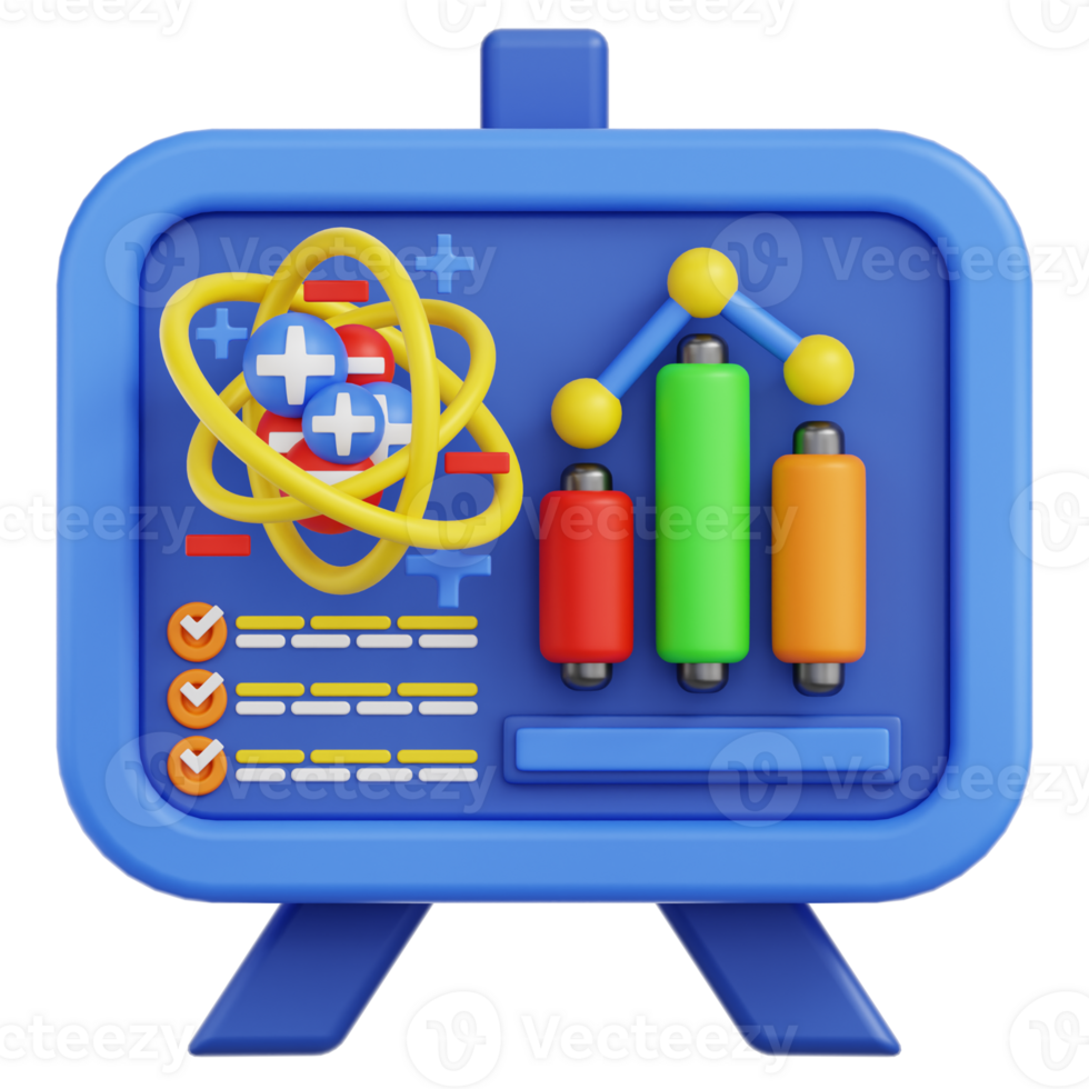 Presentation 3D Illustration png