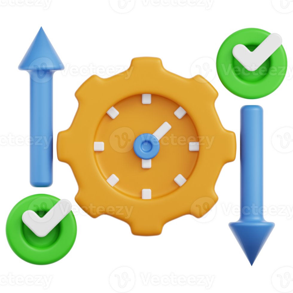Agile 3D Illustration png