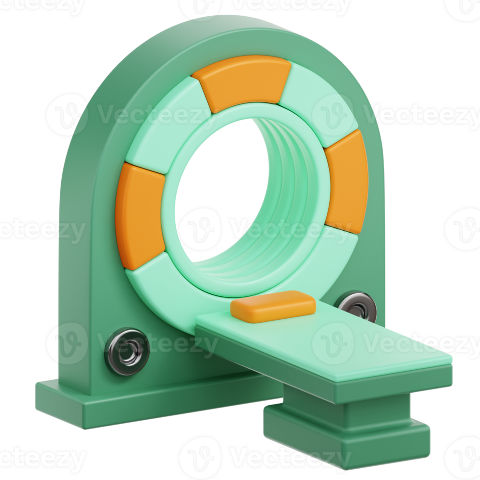 CT Scanner 3D Illustration png