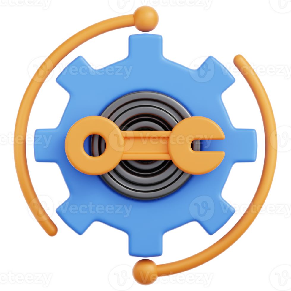 Tech Support 3D Illustration png