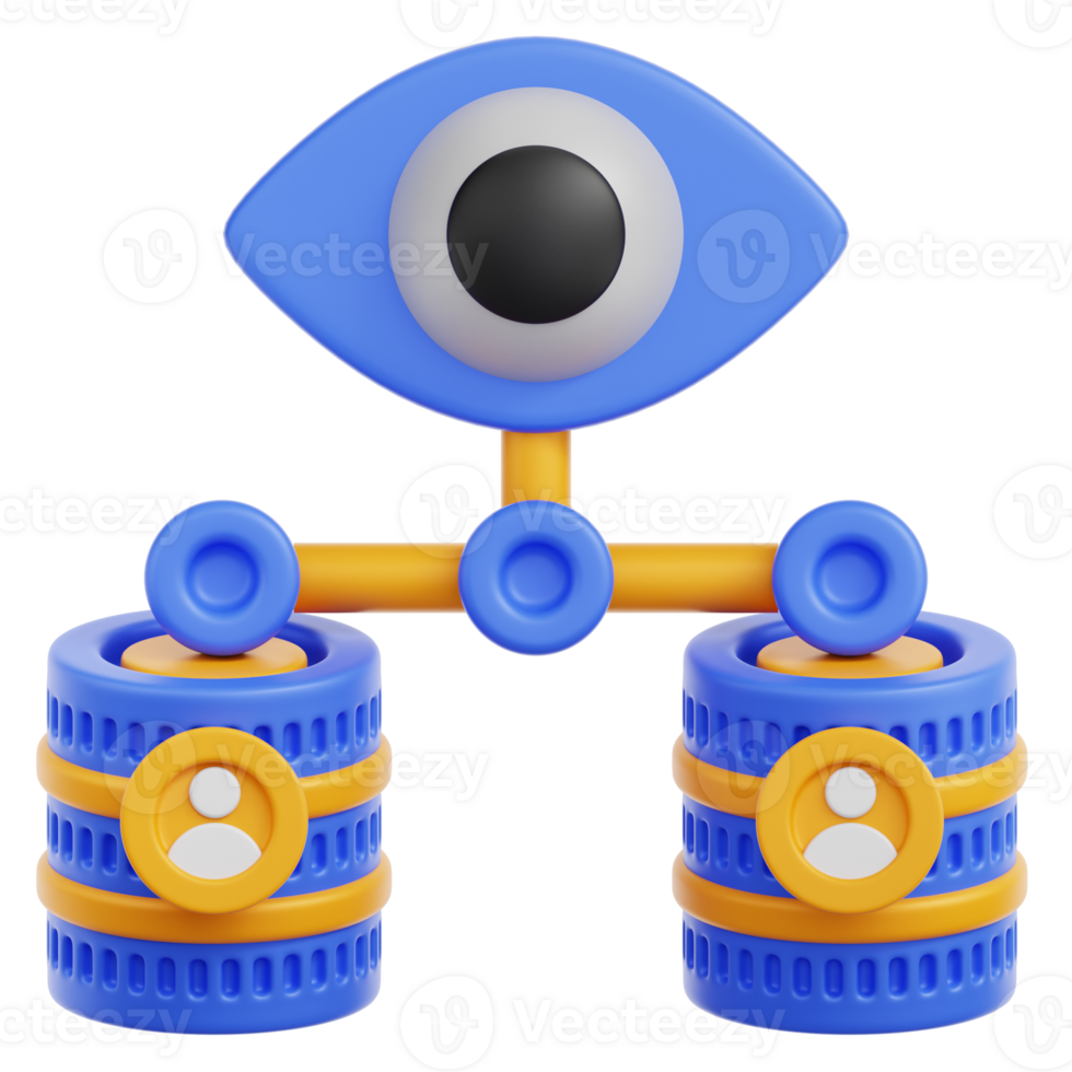 Data View 3D Illustration png