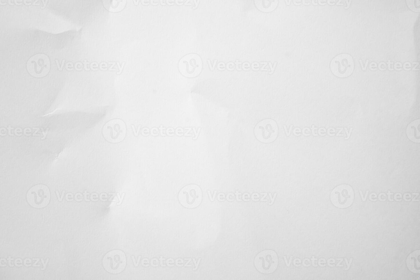 Crumpled white paper, a white sheet of paper with crumpled edges photo