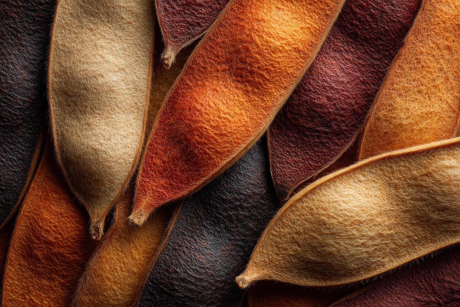 A close up of a bunch of different colored beans photo