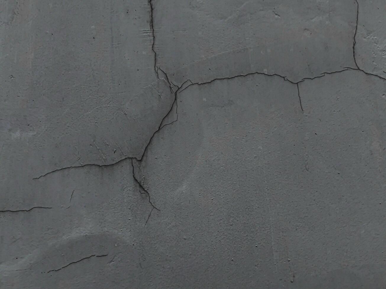 Cracked Grey Wall Texture Abstract Background photo