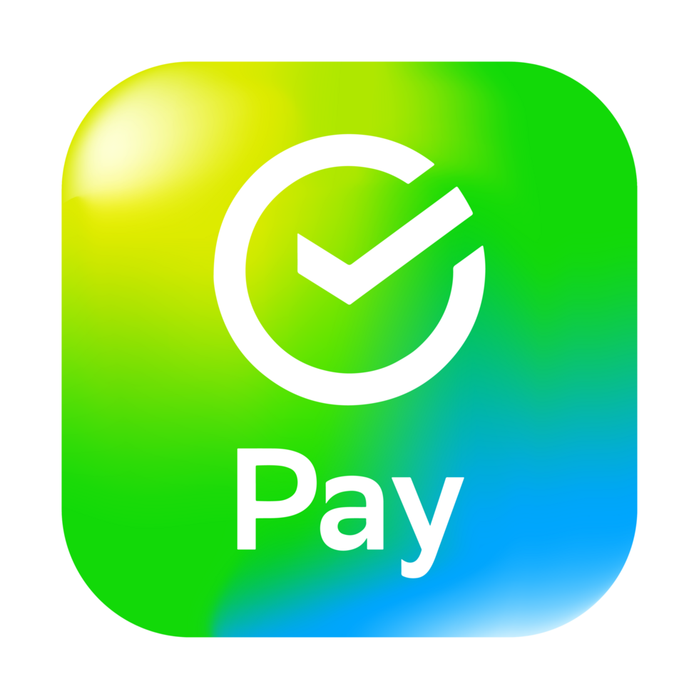 SberPay Colored Logo Rounded Icon - Transparent Background png